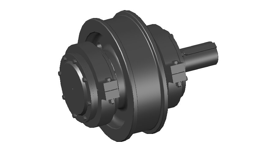 Crane wheel assembly