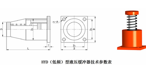 hydraulic bumper buffer